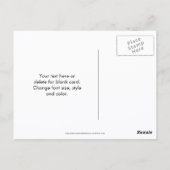 Pretty White Azalea Flower Photography Postkarte (Rückseite)