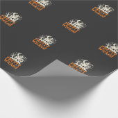Pretty Wicked Halloween Haunted House_1 Geschenkpapier (Ecke)