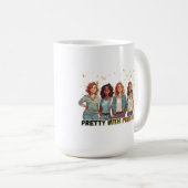 Pretty With Purpose lnspirational Women Kaffeetasse (VorderseiteRechts)