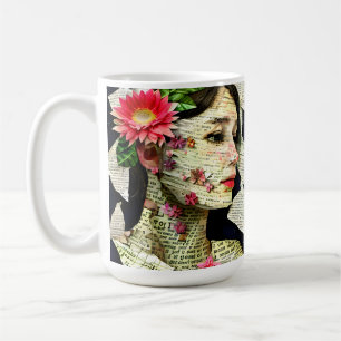 Pretty Woman Art Collage   Kaffeetasse