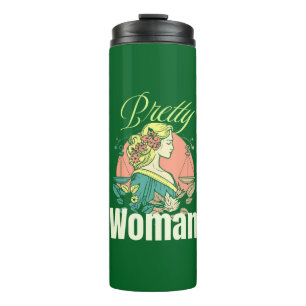 Pretty Woman – Faszinierende Schönheit Illustratio Thermosbecher