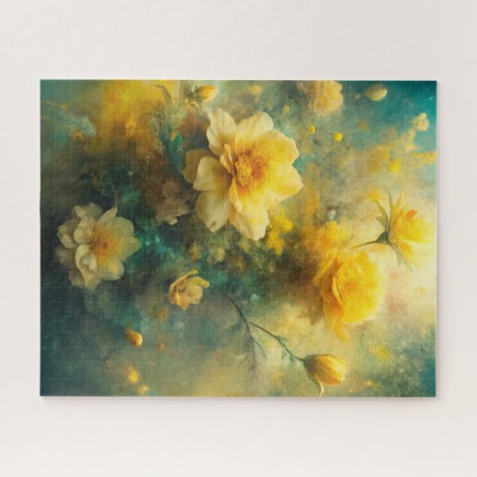 Pretty Yellow Flowers Puzzle (Horizontal)