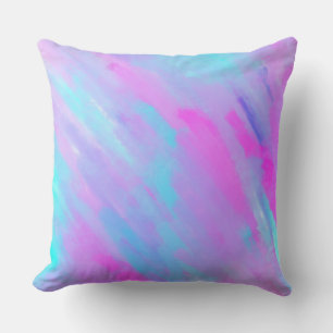 PrettyBright Bold Original Abstrakt farbenfroh Kün Kissen