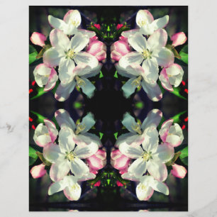 PrettyCrabapple blüht Scrapbook Paper