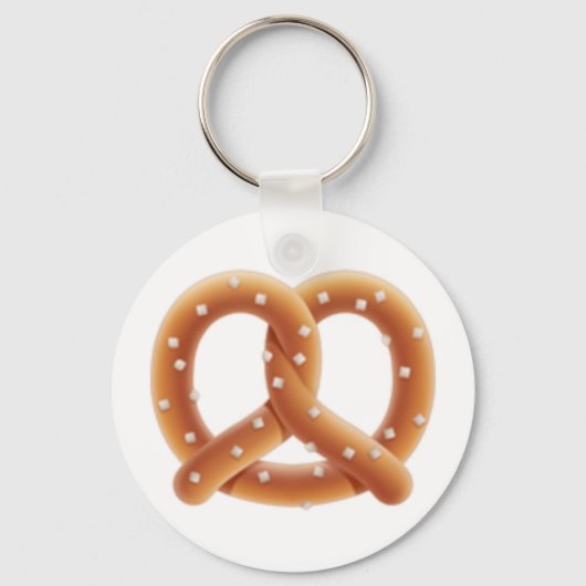 Pretzel - Emoji Schlüsselanhänger (Vorderseite)