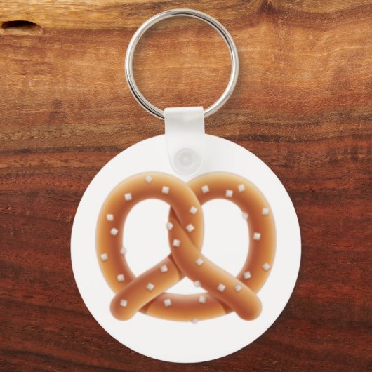 Pretzel - Emoji Schlüsselanhänger (Vorderseite)