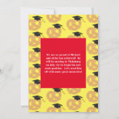 Pretzel Graduation Party Einladung (Rückseite)