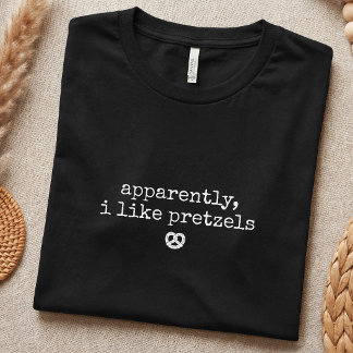 Pretzel-Liebhaber Lustiger Foodie Einfach T-Shirt