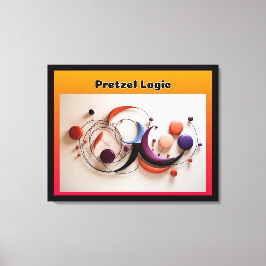 Pretzel Logic Leinwanddruck (Vorderseite)