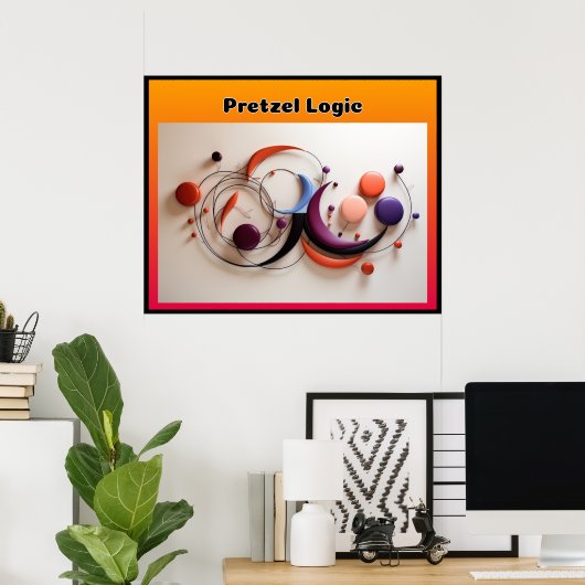 Pretzel Logic Poster (Heimbüro)