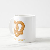 Pretzel Lover Kaffeetasse (Vorderseite Links)