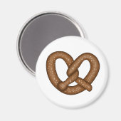 Pretzel Magnet (Vorderseite/Rückseite)