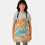 Pretzel Mosaik Personalisiertes Muster Schürze (Insitu)