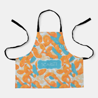 Pretzel Mosaik Personalisiertes Muster Schürze
