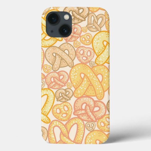 Pretzel Muster Case-Mate iPhone Hülle (Rückseite)