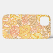 Pretzel Muster Case-Mate iPhone Hülle (Rückseite (Horizontal))
