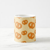 Pretzel Muster | Spaß und leckeres Snack-Design Kaffeetasse (Mittel)