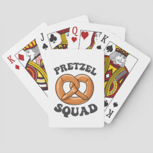 Pretzel Squad Funny Oktoberfest Pretzel Lover Germ Spielkarten