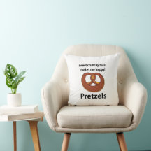 Pretzel Sweet Crunchy Drehung macht mich glücklich