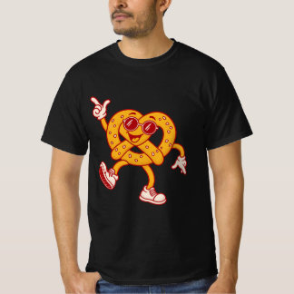 Pretzel-Tanz – Lustiges Grafik-T-Shirt T-Shirt