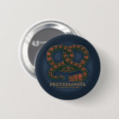 Pretzelcoatl II Button (Vorne & Hinten)