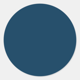 Preussan Blue Runder Aufkleber