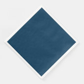 Preussan Blue Solid Serviette (Ecke)