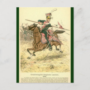 Preussan Lancer Postkarte