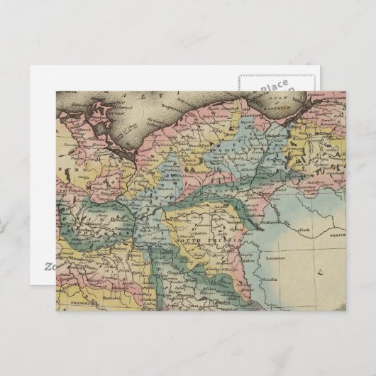 Preußen 5 postkarte (Vorne/Hinten)