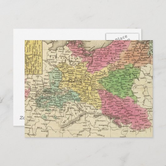 Preußen 6 postkarte (Vorne/Hinten)