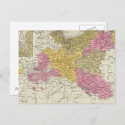 Preußen 7 postkarte (Vorne/Hinten)