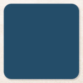 Preußen Blue Solid Paper Untersetzer (Vorderseite)