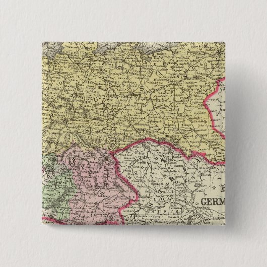 Preußen, deutsche Staaten Button (Vorderseite)