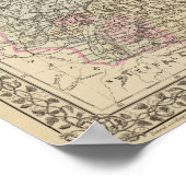 Preußen, deutsche Staaten Poster (Ecke)