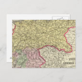 Preußen, deutsche Staaten Postkarte (Vorne/Hinten)