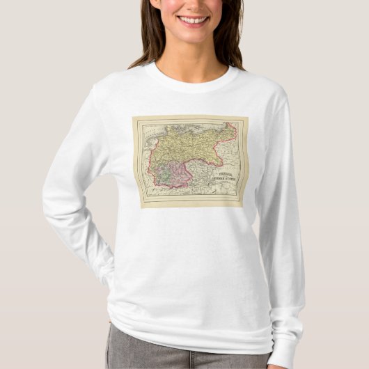 Preußen, deutsche Staaten T-Shirt (Vorderseite)