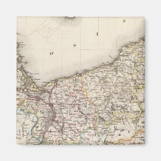 Preußen, Deutschland, Polen 4 Magnet (Vorne)