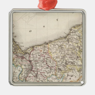 Preußen, Deutschland, Polen 4 Silbernes Ornament