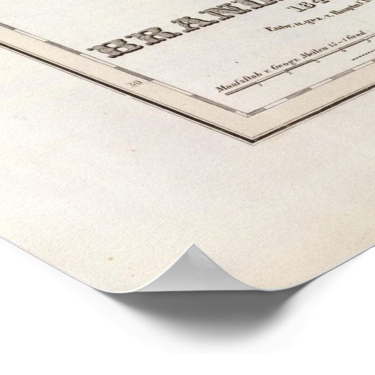 Preußen, Deutschland, Polen Poster (Ecke)