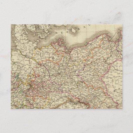 Preußen, Deutschland, Polen Postkarte (Vorderseite)
