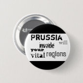 Preußen dringt Ihre wesentlichen Regionen ein Button (Vorne & Hinten)