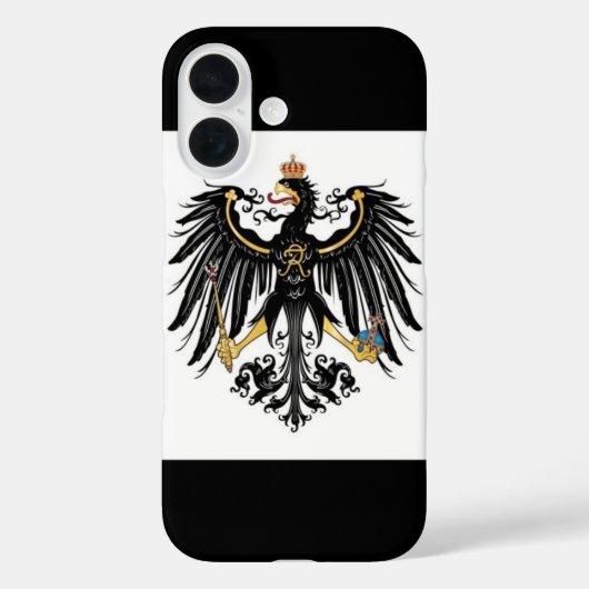 Preußen-Flagge Case-Mate iPhone Hülle (Rückseite)