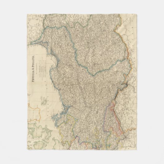 Preußen, Polen Fleecedecke (Vorderseite)