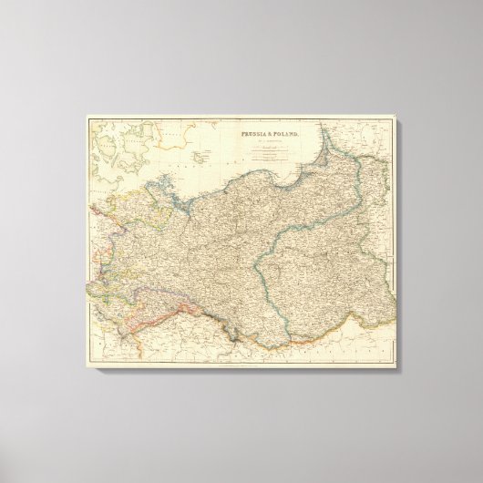 Preußen, Polen Leinwanddruck (Vorderseite)