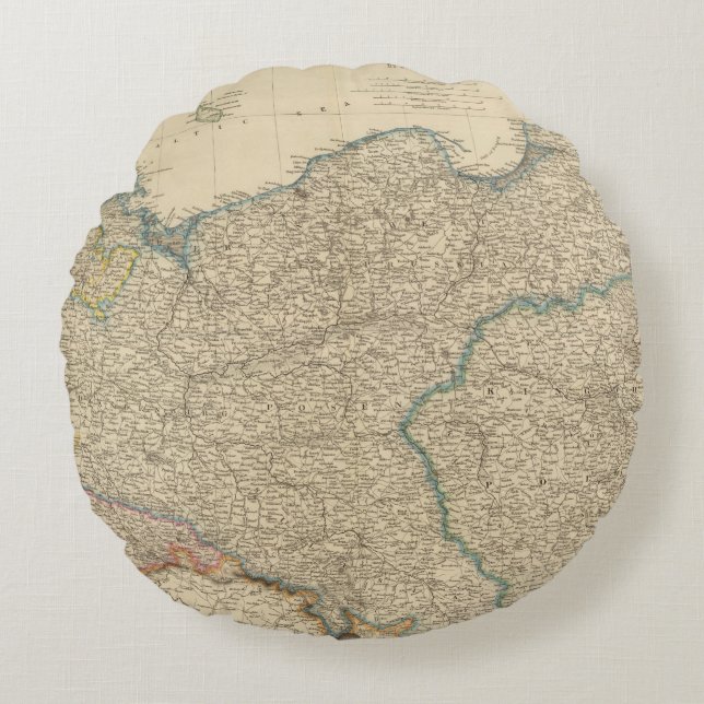 Preußen, Polen Rundes Kissen (Vorderseite)