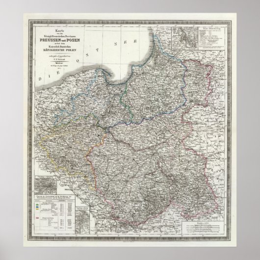 Preussen, Posen, Polen Poster (Vorne)