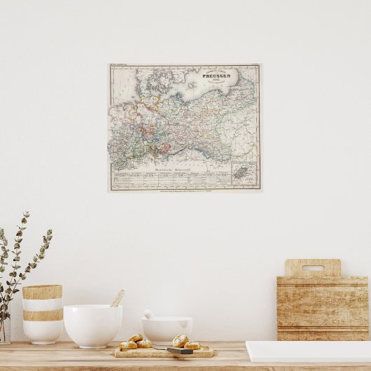 Preußen, Schweiz Poster (Küche)