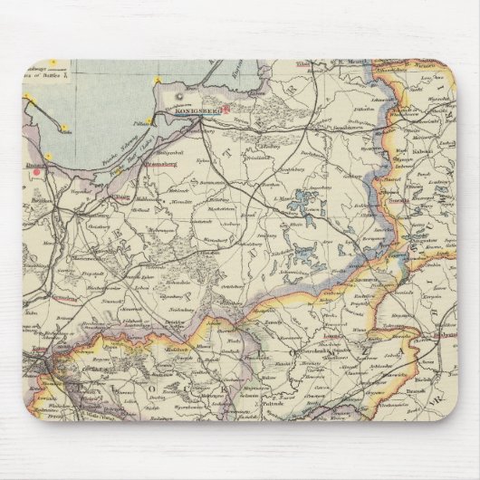 Preußen und Polen 2 Mousepad (Vorne)