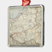 Preußen und Polen 2 Silbernes Ornament (Links)