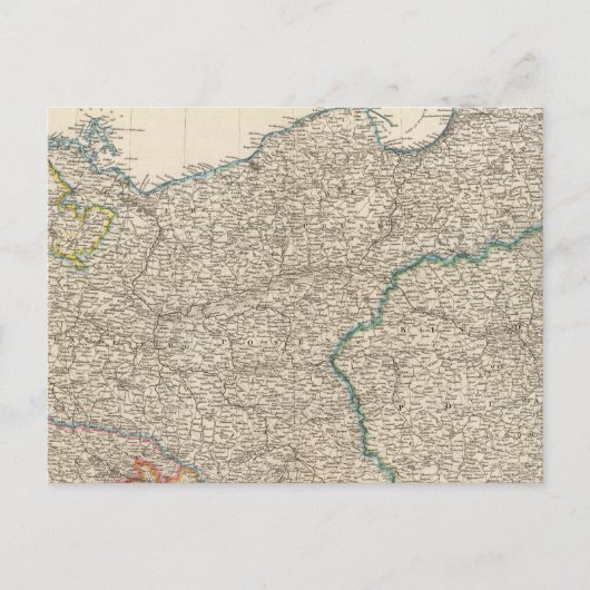 Preußen und Polen Postkarte (Vorderseite)